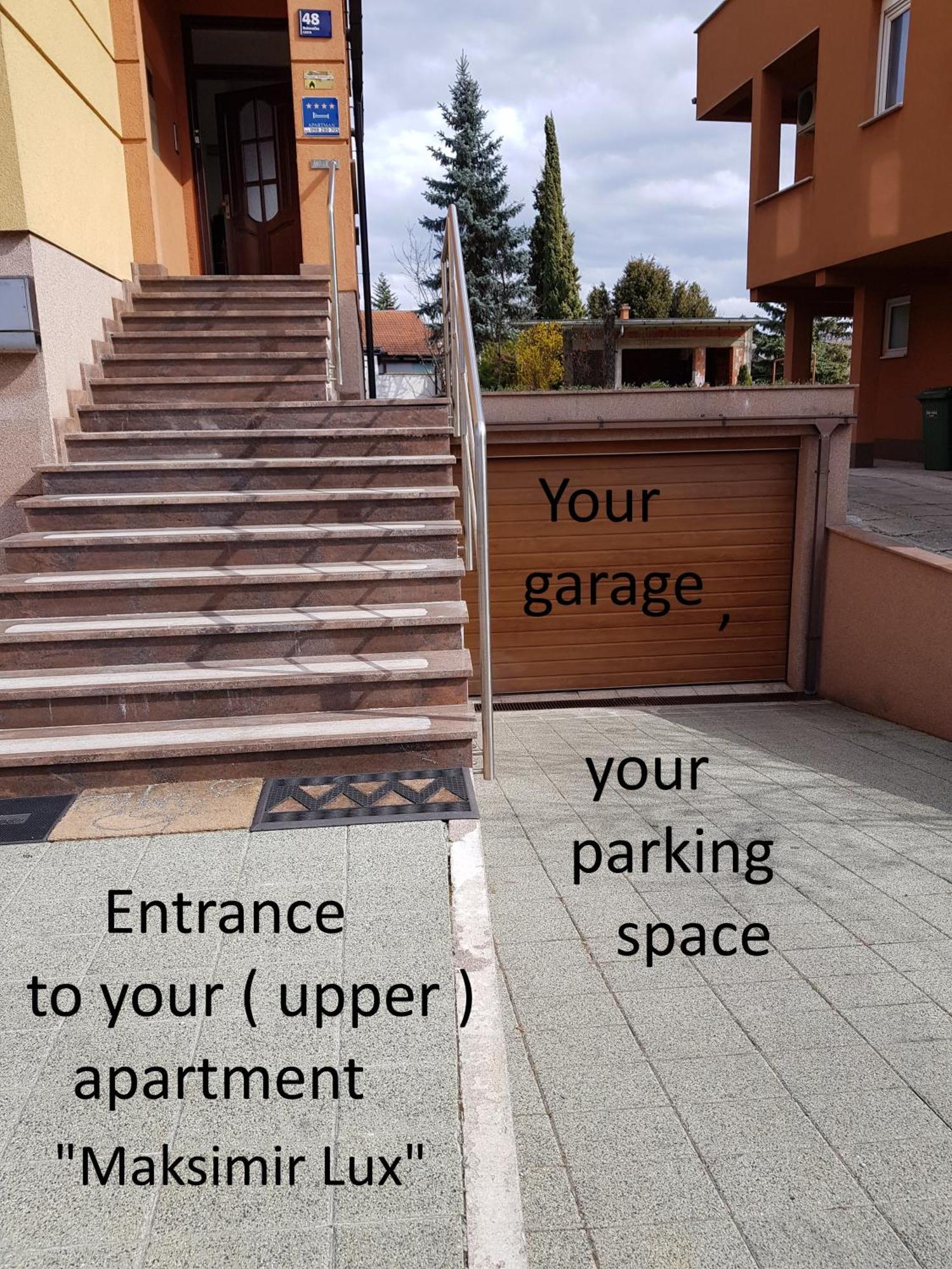 Apartman Maksimir Lux Zagreb-145M2 Eksteriør billede