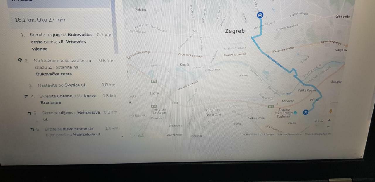 Apartman Maksimir Lux Zagreb-145M2 Eksteriør billede